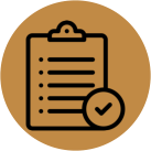 Checklist Gold Checklist Icon