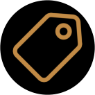 Label Gold Label Icon