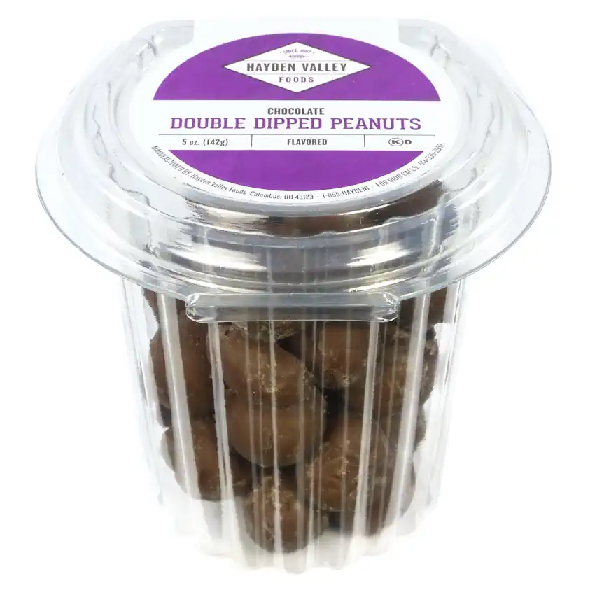 CHOCOLATE DOUBLE DIPPED PEANUTS 5 oz