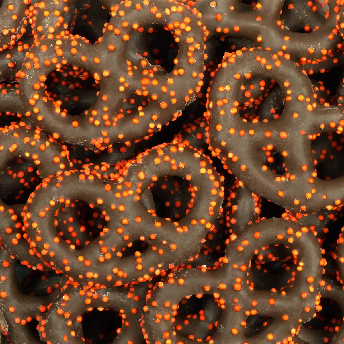 CHOCOLATE HALLOWEEN NON PARIEL PRETZELS