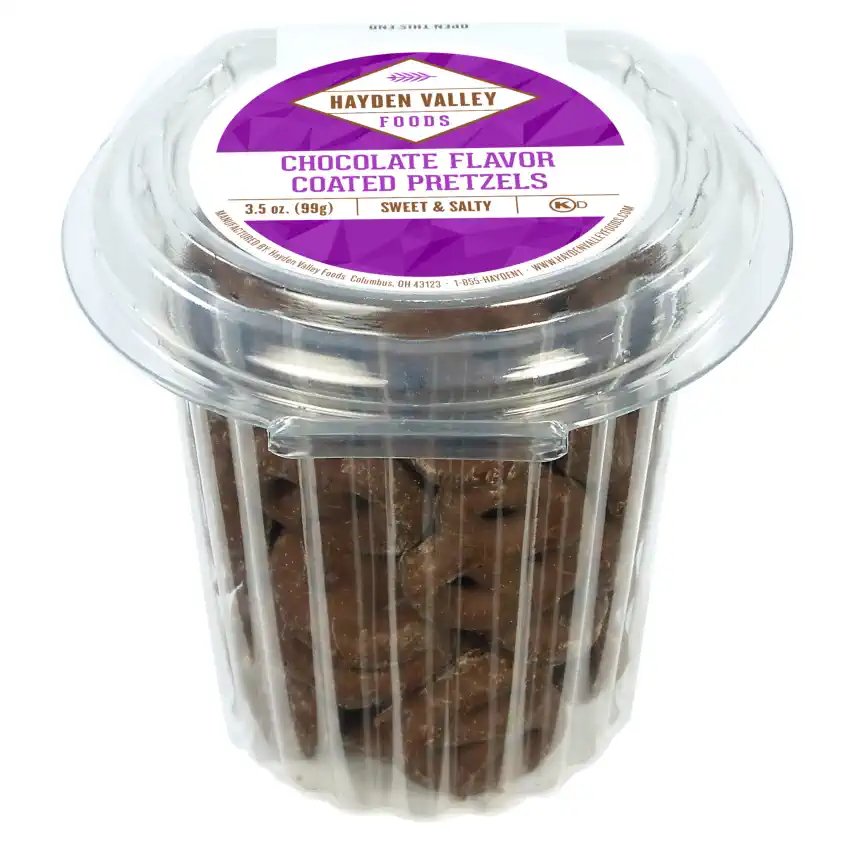 CHOCOLATE MICRO MINI PRETZELS CHOCOLATE MICRO MINI PRETZELS 3.5 oz