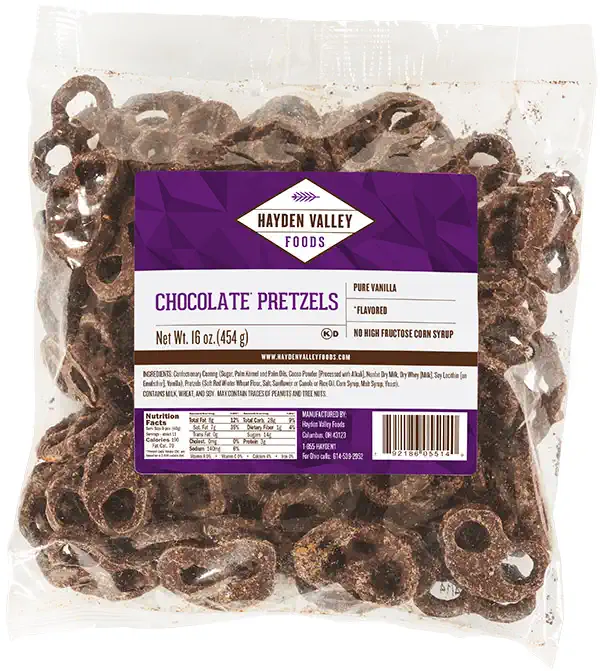 CHOCOLATE PRETZELS 16 oz