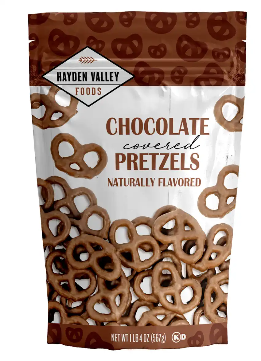 CHOCOLATE PRETZELS 20 oz