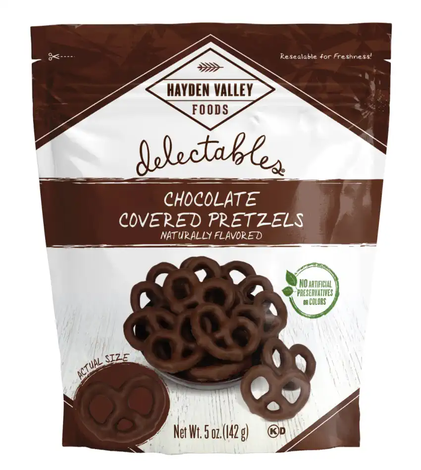 CHOCOLATE PRETZELS 5 oz