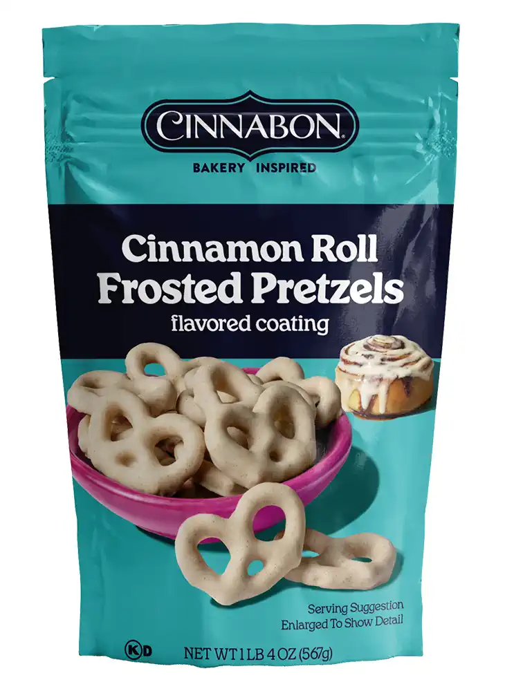 CINNABON - CINNAMON ROLL FROSTED PRETZELS 20oz