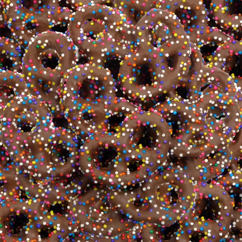 Compound CHOCOLATE CELEBRATION PRETZELS
