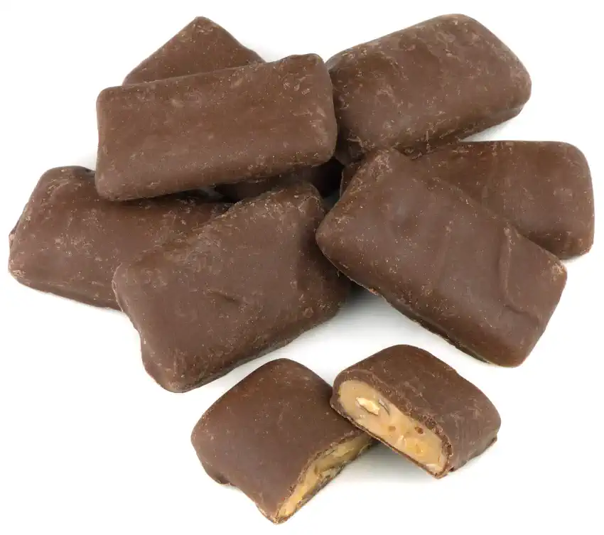 Compound CHOCOLATE COATED TOFFEE MINIATURES