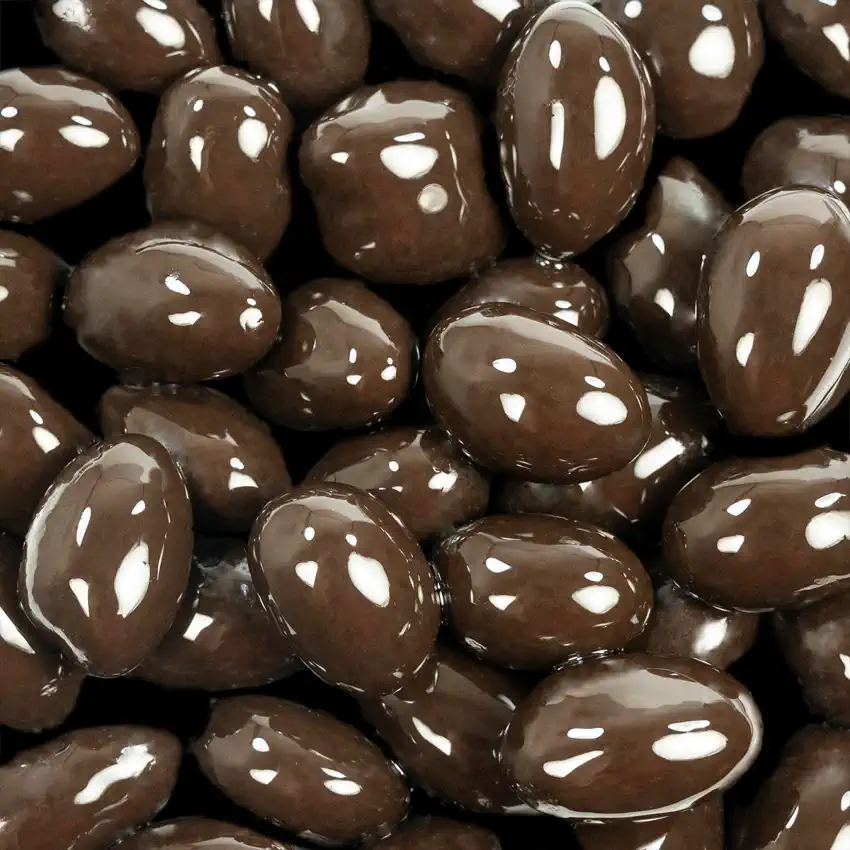 DARK CHOC ALMONDS W SEA SALT