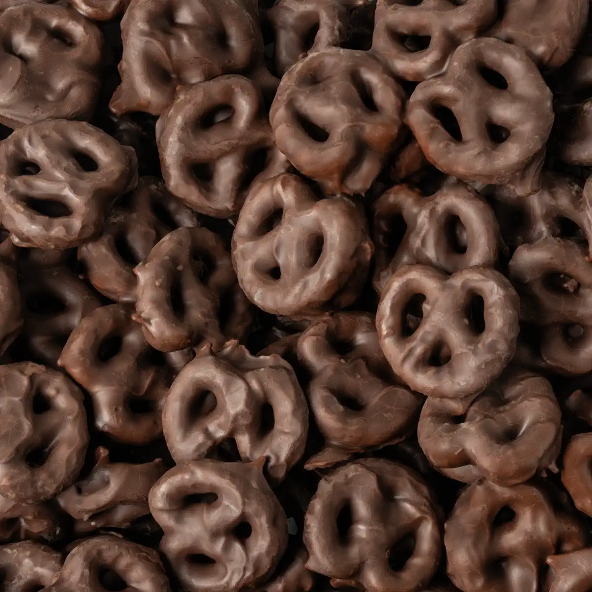 DARK CHOCOLATE MICRO MINI PRETZELS