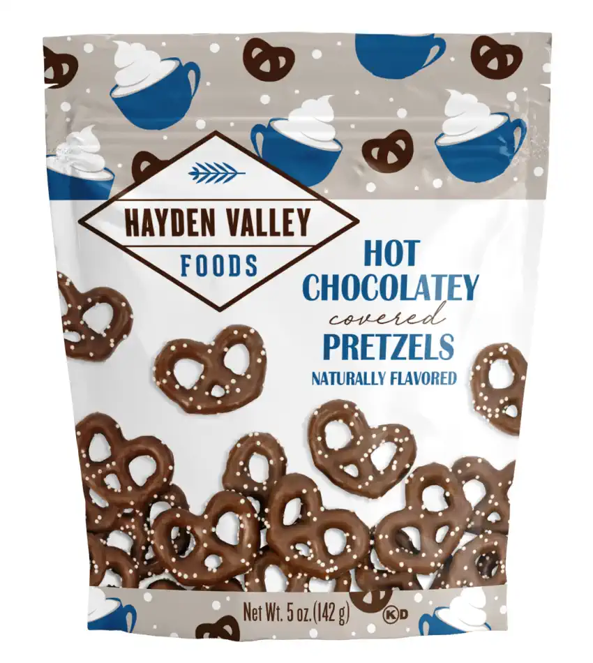 HOT CHOCOLATEY PRETZELS 5 oz