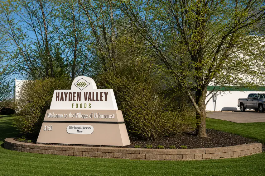 HVF Facility Sign