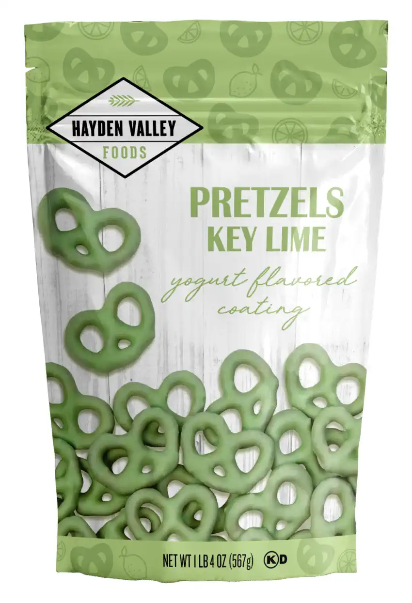 KEY LIME YOGURT FLAVORED PRETZELS 20 oz