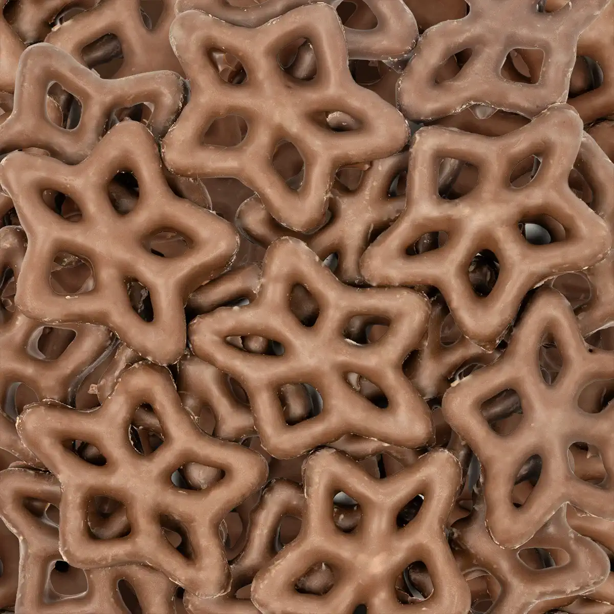 MINT CHOCOLATE STAR PRETZELS