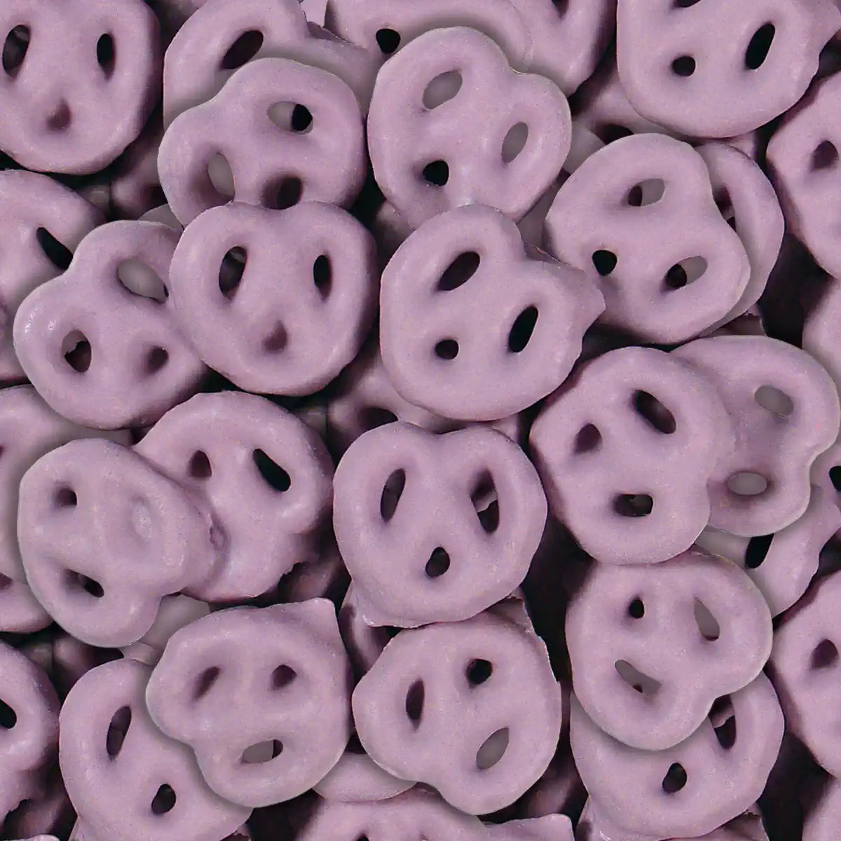 RASPBERRY YOGURT FLAVORED MICRO MINI PRETZELS