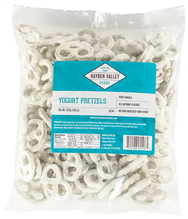 YOGURT FLAVORED PRETZELS 16 oz