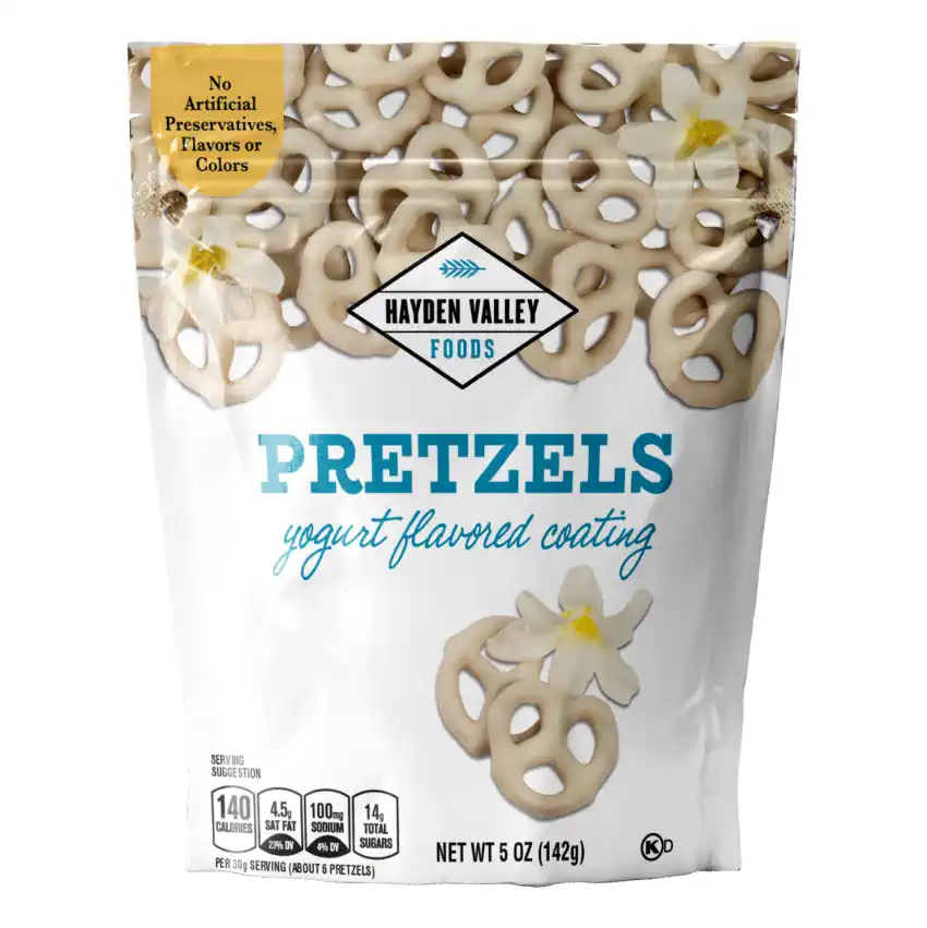 YOGURT FLAVORED PRETZELS 5 oz